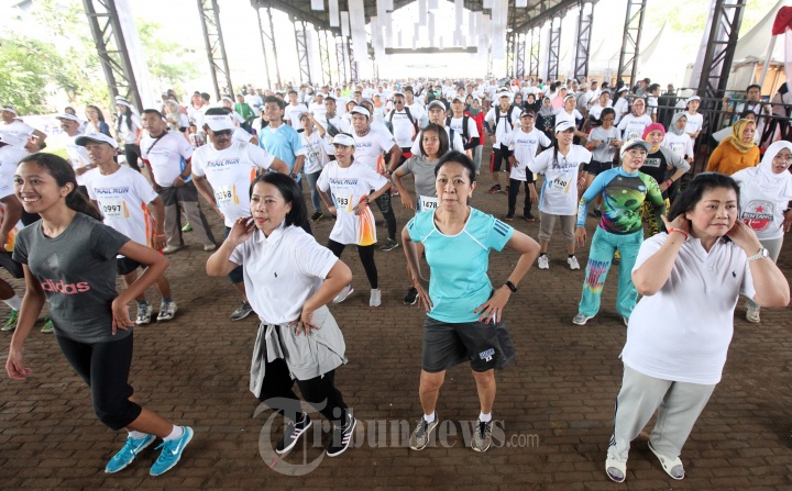 Rail Run Fit Share Fun Peringati HUT KAI Ke-72