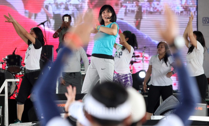 Rail Run Fit Share Fun Peringati HUT KAI Ke-72