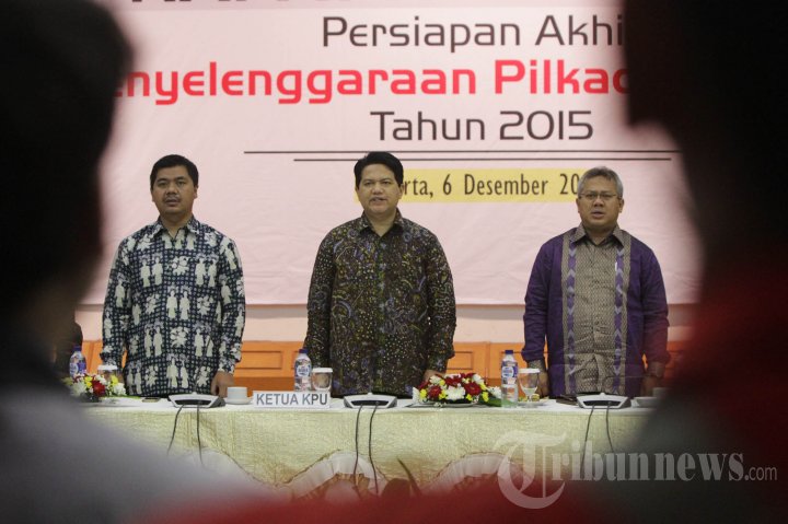 Rakor Persiapan Akhir Pilkada Serentak
