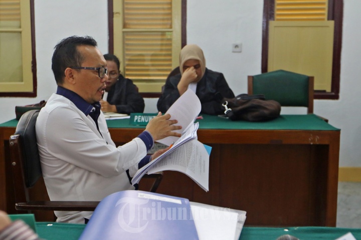 Ramadhan Pohan Jalani Sidang di PN Medan