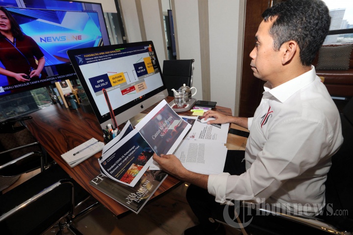 Rapat Dengar Pendapat Virtual Terkait Perekonomian di Tengah Pandemi Covid-19