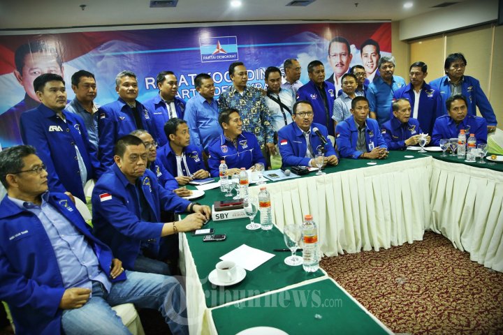 Rapat Koordinasi Partai Demokrat Sulsel