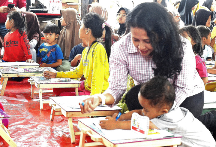 Rehabilitasi Korban Gempa Cianjur