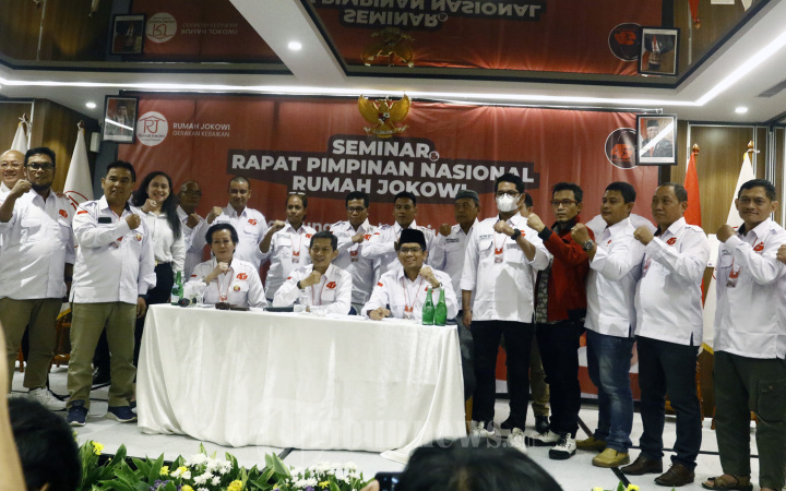 Relawan Rumah Jokowi Deklarasi Dukung Ganjar
