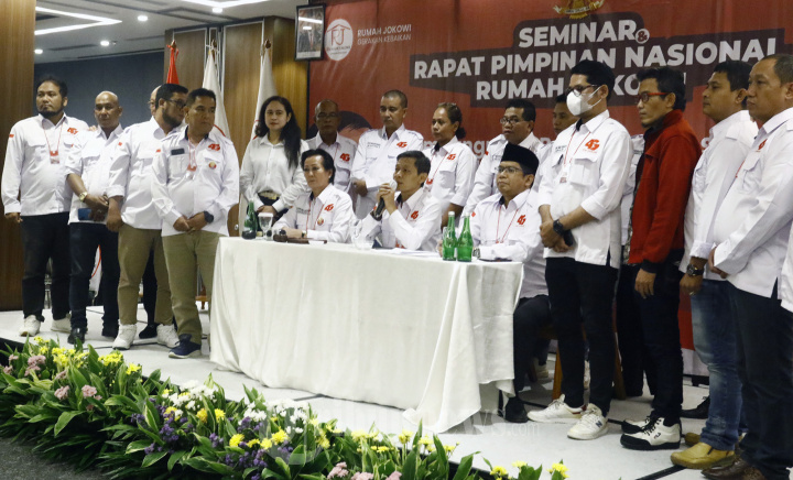 Relawan Rumah Jokowi Deklarasi Dukung Ganjar