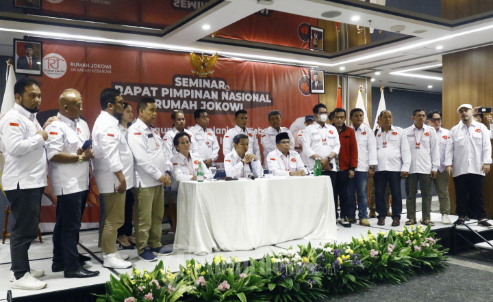 Relawan Rumah Jokowi Deklarasi Dukung Ganjar
