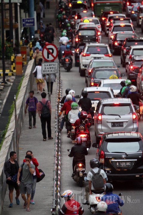 Rencana Pelebaran Trotoar Jalan Protokol