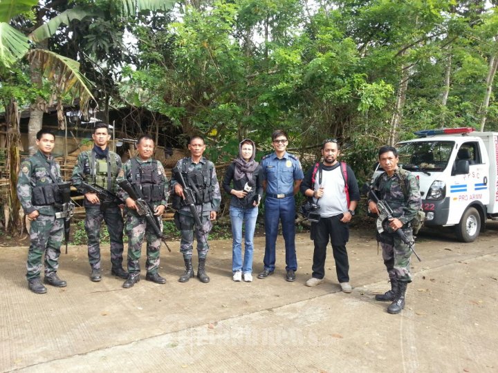 Reporter dan Kameramen Kompas TV Liput Pembebasan Sandera
