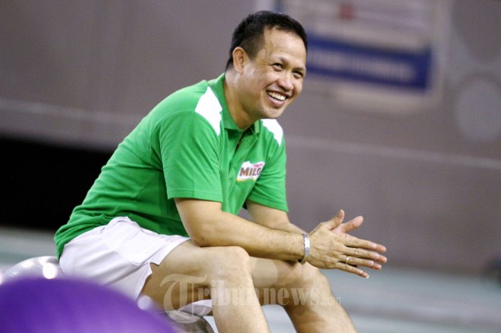 Rexi Mainaky Latih Peserta Grand Final Milo School Competition 2