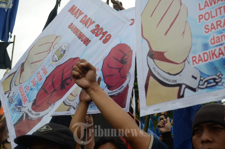 Ribuan Buruh Peringati Hari Buruh Internasional
