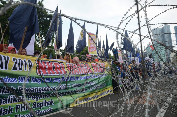 Ribuan Buruh Peringati Hari Buruh Internasional