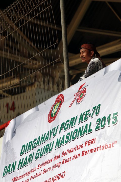 Ribuan Guru Hadiri Perayaan HUT PGRI Di GBK