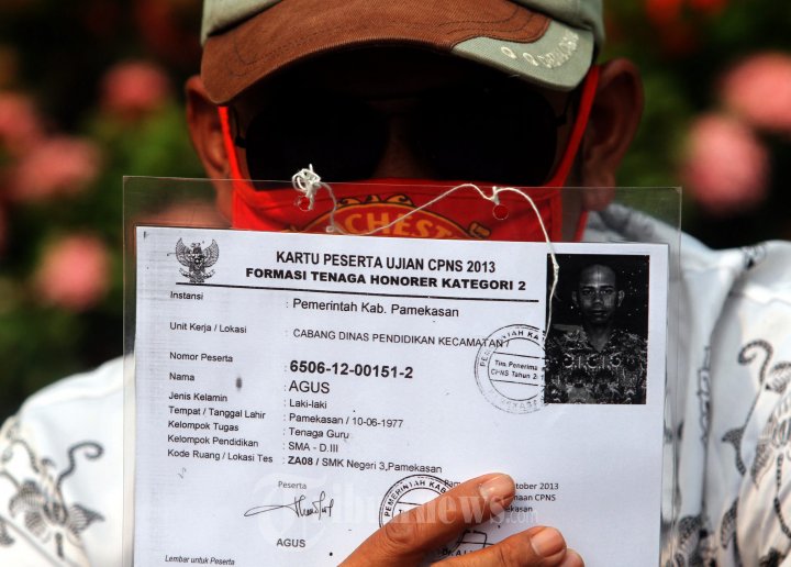 Ribuan Guru Honorer Demo Minta Jadi PNS