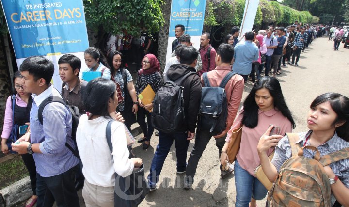 Ribuan Pencari Kerja Serbu ITB Integrated Career Days