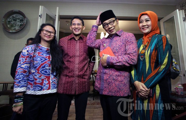 Ridwan Kamil Temui Sandiaga Uno