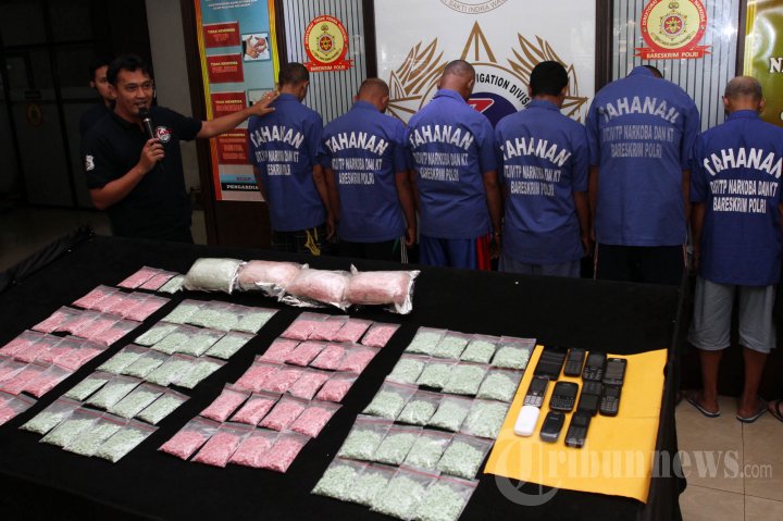 Rilis Jaringan Narkoba Sindikat Malaysia-Indonesia