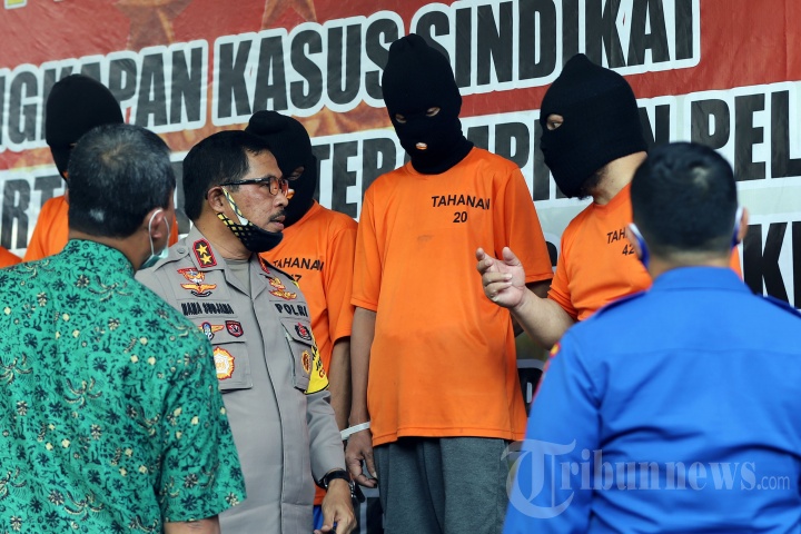 Rilis Kasus Sindikat Pemalsuan Sertifikat Keterampilan Pelaut