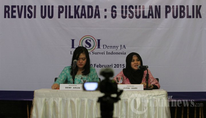 Rilis LSI 6 Usulan Revisi UU Pilkada Langsung