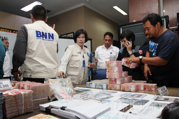 Rilis Pengungkapan TPPU Kasus Narkotika