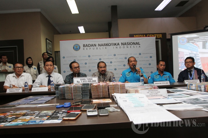 Rilis Pengungkapan TPPU Kasus Narkotika