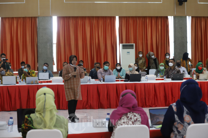 Risma Hadiri Pelatihan Command Center
