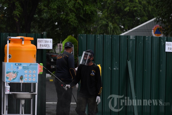 RS Lapangan Covid-19 Pemprov Jawa Timur Beroperasi