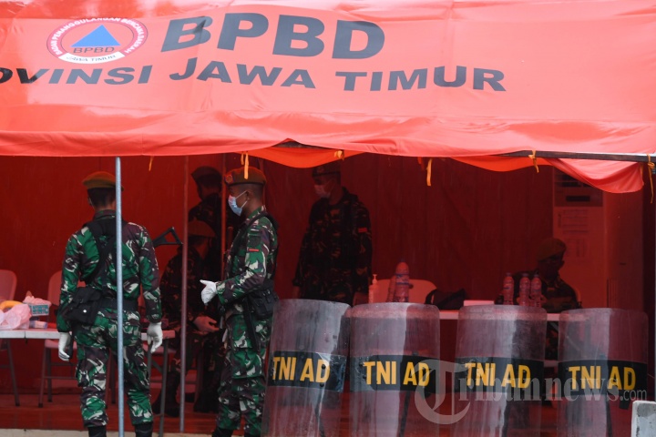 RS Lapangan Covid-19 Pemprov Jawa Timur Beroperasi