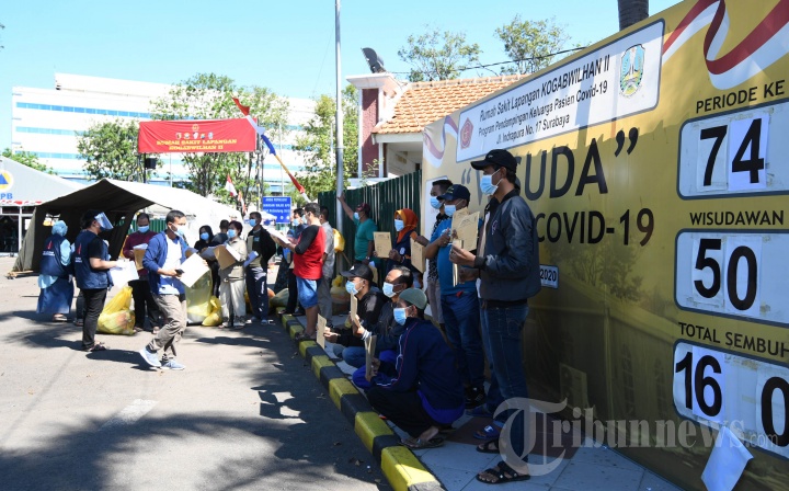 RS Lapangan Kogabwilhan II Kembali Wisuda Penyintas Covid-19