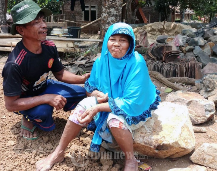RTLH Nenek Rusmuhan Direhap TMMD Lebak