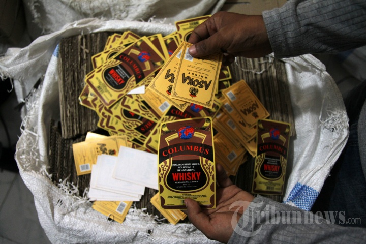 Rumah Produksi Miras Oplosan
