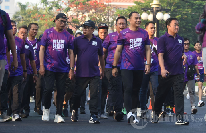 Run Hub Surabaya 2023 Diikuti 2.000 Peserta