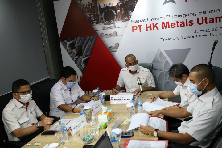 RUPSLB Perubahan Direksi PT HK Metals Utama Tbk