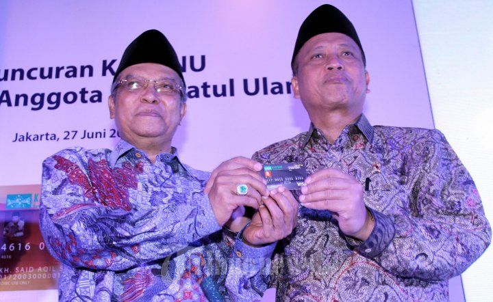 Said Aqil Siroj dan Tardi Luncurkan Kartu Mandiri Kartanu
