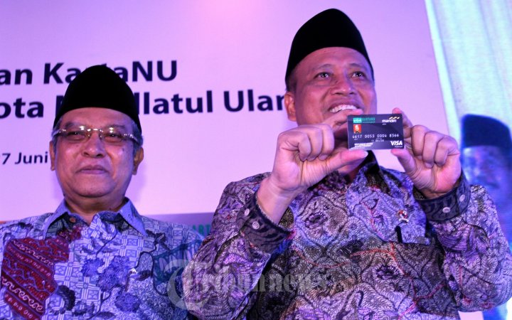 Said Aqil Siroj dan Tardi Luncurkan Kartu Mandiri Kartanu