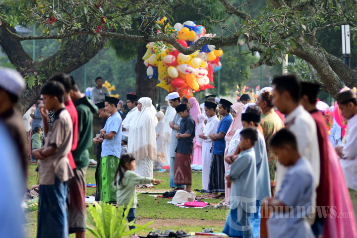 Salat Idul Adha di Masjid Jami Kota Malang