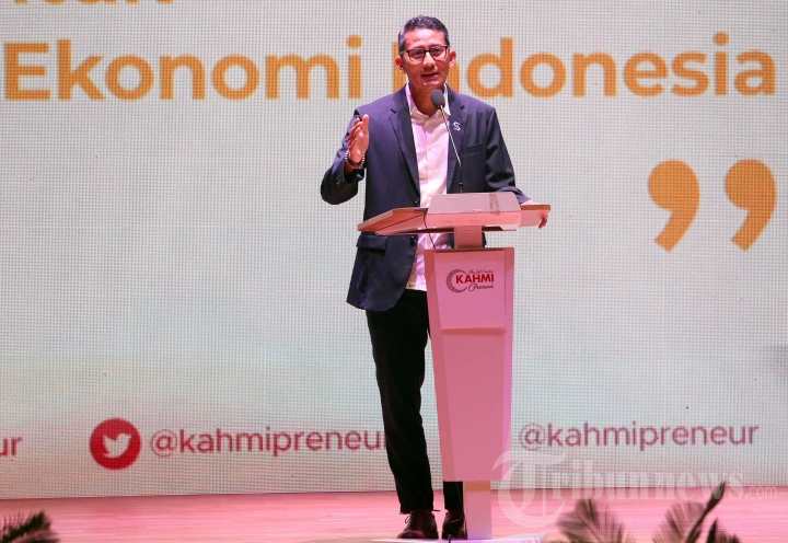 Sandiaga Uno Berikan Pemaparan dalam Opposition Leaders Economic Forum