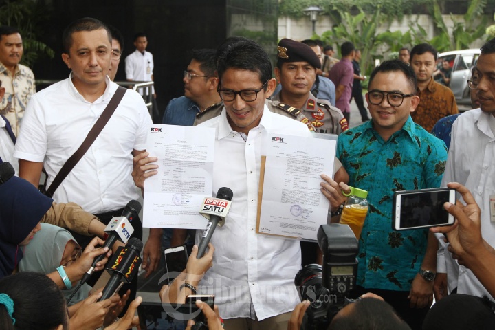 Sandiaga Uno Diperiksa KPK