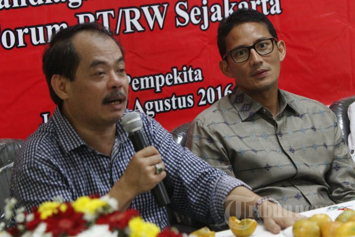 Sandiaga Uno Diskusi Ahok Harus Dilawan dan Dikalahkan