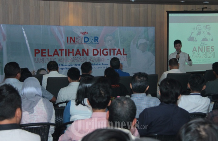 Sandiaga Uno Hadiri Pelatihan INSIDER