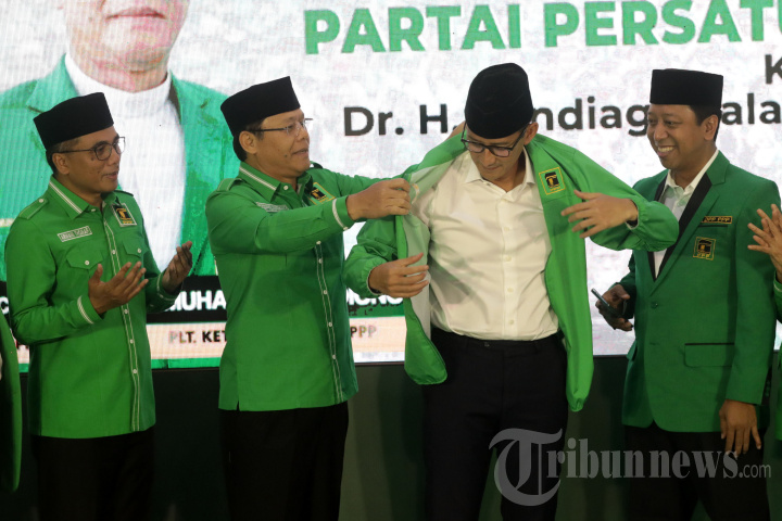 Sandiaga Uno Resmi Gabung PPP