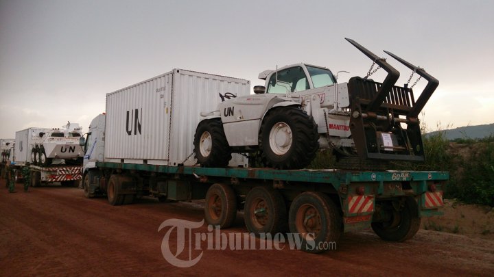 Satgas Kizi TNI di Afrika terima Ranpur Anoa