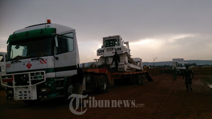 Satgas Kizi TNI di Afrika terima Ranpur Anoa