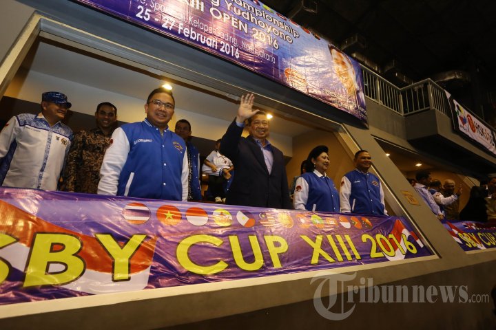 SBY Buka Pertandingan Karate ke 13