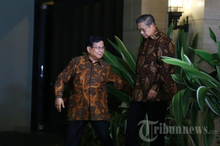 SBY dan Prabowo Bertemu