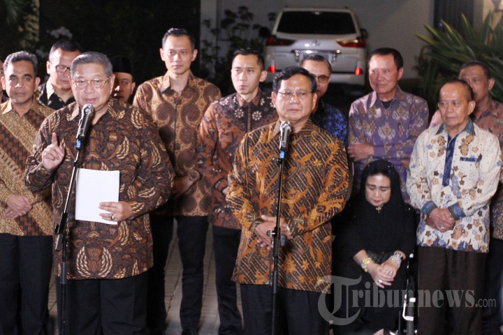 SBY dan Prabowo Bertemu