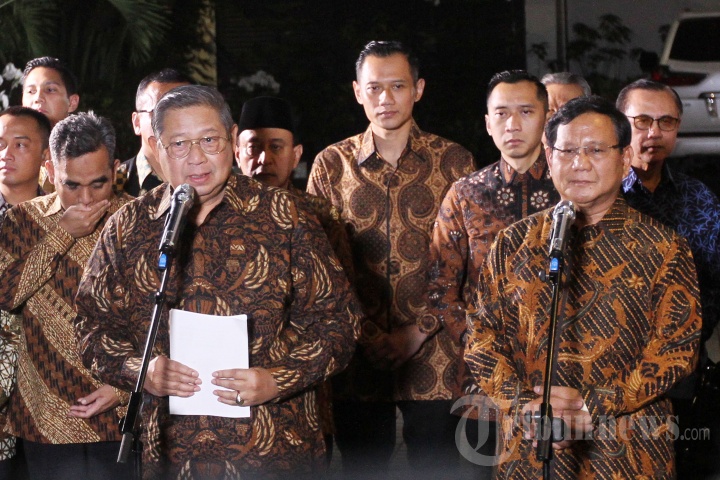 SBY dan Prabowo Bertemu
