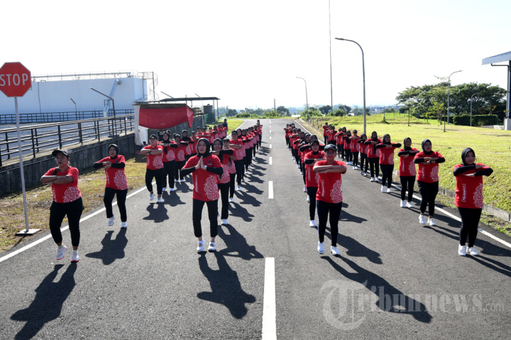 Senam Sicita PDI Perjuangan Kota Malang