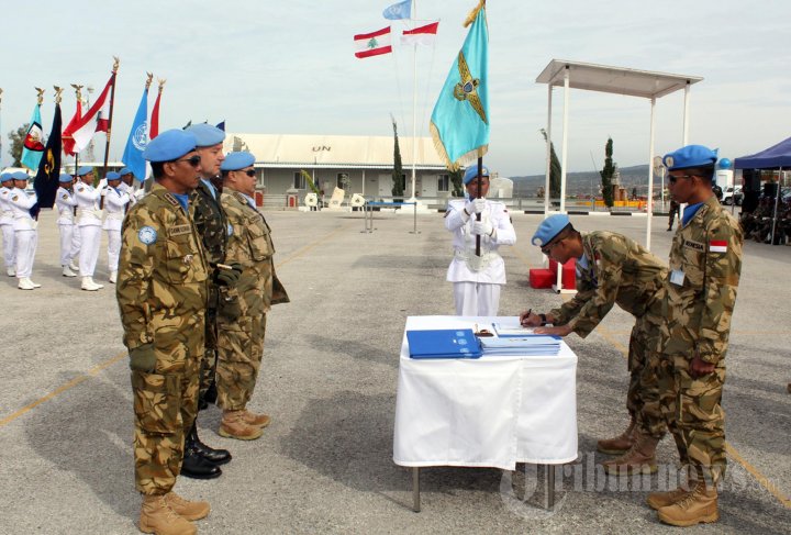 Serah Terima Otoritas Kendali Operasional di Lebanon