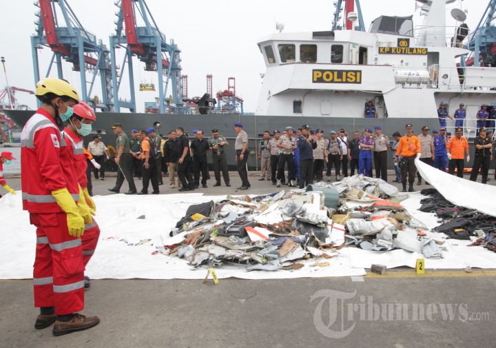 Serpihan Pesawat Lion Air JT 610
