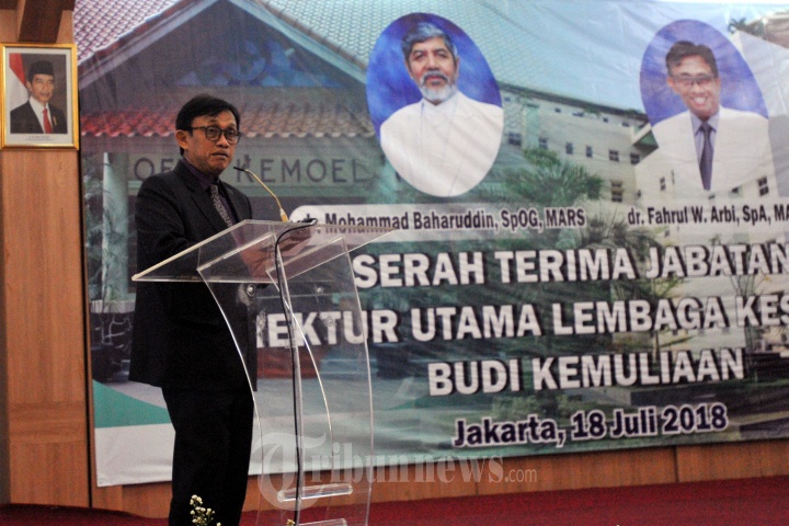Sertijab Direktur Lembaga Kesehatan Budi Kemuliaan